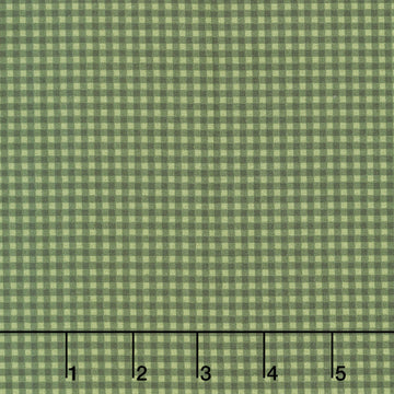 Cider Mill - Harvest Gingham Green Yardage