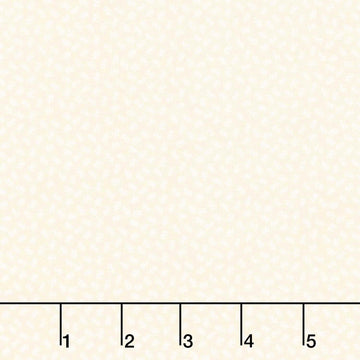 Apple Cider - Ditzy Dot Flower Toss Neutral Yardage