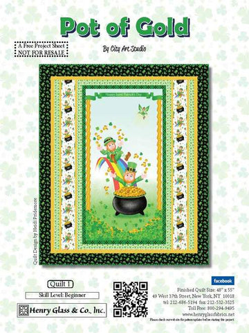Pot of Gold Quilt 1 Free Quilt Pattern