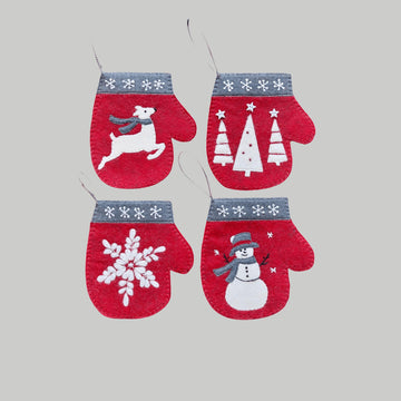 Winter Mittens Ornaments Kit