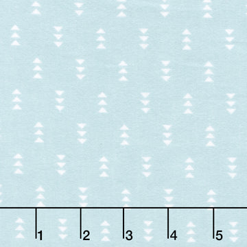 Cozy Cotton Flannels - Triangles Rain Yardage