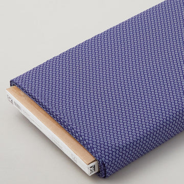 Georgette - Blueberry Linked Ovals Colorstory 8 Yard Bolt