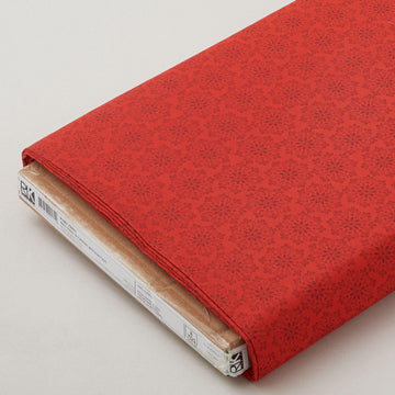 Ruby Fern - Cardinal Snowflakes 8 Yard Bolt