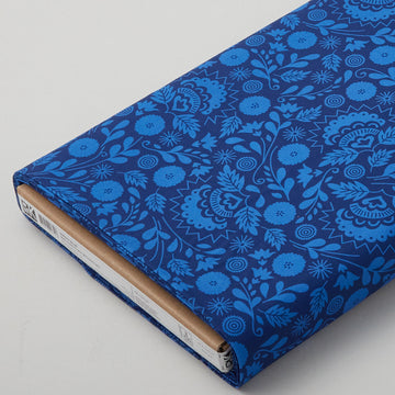 Jardin Blue Favorites - Navy Floral 8 Yard Bolt