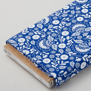 Jardin Blue Favorites - Delft Floral 8 Yard Bolt