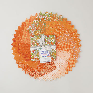 Fabric Market Orange Charm Pack