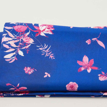 Peony Bloom - Royal Stemmed Florals 2 Yard Cut