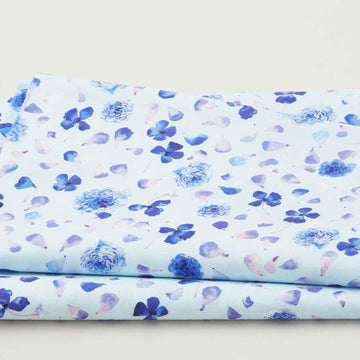 Peony Bloom - Sky Florals and Petals 2 Yard Cut