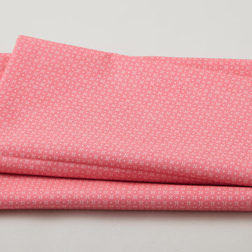 Enchanted Garden - Pink Dots and X's 2 Yard Cut