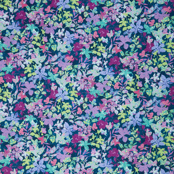 Wide Collection - Floral Teal 108" Wide Backing