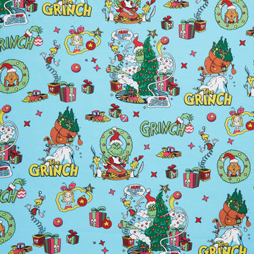 How the Grinch Stole Christmas - Grinch Snow Yardage