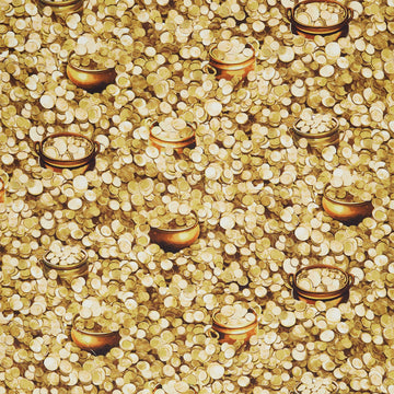 Lucky Clovers - Pots Of Gold Gold Yardage