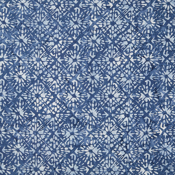 Artisan Batiks - Kasuri Tiles Blue Yardage