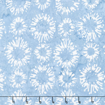 Artisan Batiks - Kasuri Sunbursts Denim Yardage