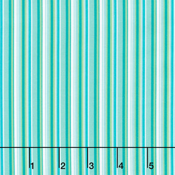 Fabric Market - Stripe Lagoon Yardage