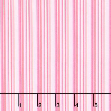 Fabric Market - Stripe Carnation Yardage