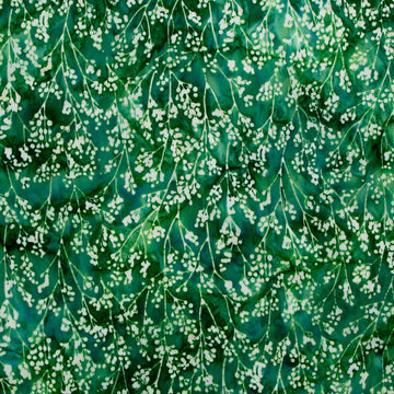 Christmas Cheer - Berry Branches Jade Yardage