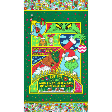 How the Grinch Stole Christmas - Grinch Holiday Panel