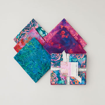 Berry Breeze Favorites Azalea Digitally Printed Fat Quarter Bundle - 5 piece