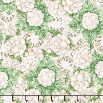 Garden Goodness - Packed Cauliflower Cauliflower Yardage