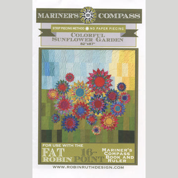 Colorful Sunflower Garden Quilt Pattern