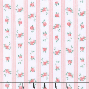 Cuddle® Prints - Cottage Rose Lane Nottinghill Seashell Digitally Printed Minky Yardage