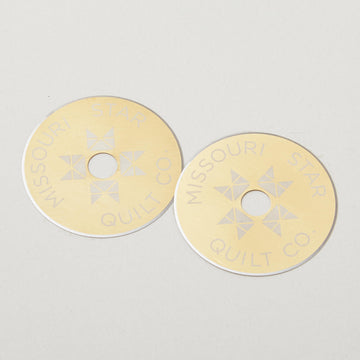 Missouri Star Replacement Rotary Blades - 45mm Gold