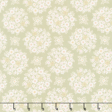 Layla - Floral Bouquet Sage Yardage