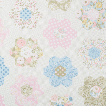 Layla - Grandma's Garden Cheater Quilt Multi Yardage