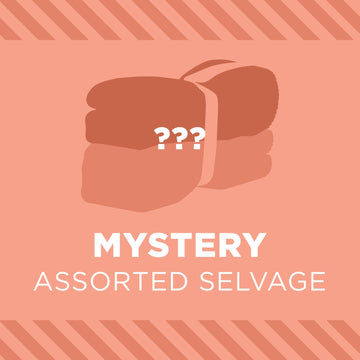 Assorted Selvages - One Pound Bag