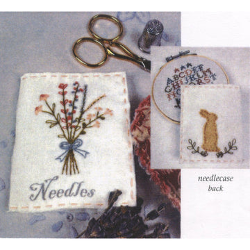 Wildflowers Bouquet Needlecase Embroidery Kit