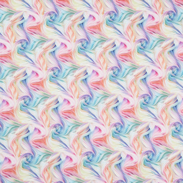 Flutter - Satin Texture Pastel Yardage