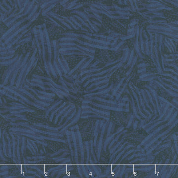Path To Freedom - Wavy Tonal Flags Night Yardage