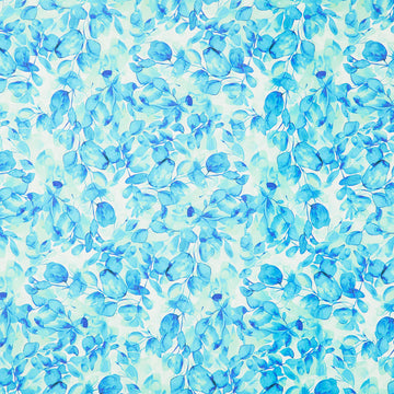 Dream - Hydrangea Leaf Green Digitally Printed Yardage