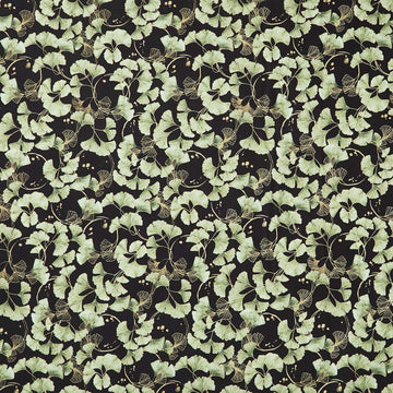 Imperial Bloom - Ginkgo Leaves Ginkgo Metallic Yardage