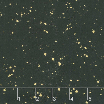 Imperial Bloom - Confetti Black Metallic Yardage