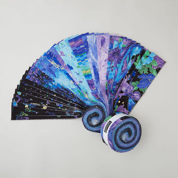 Evening Glow Metallic 2 1/2" Strips