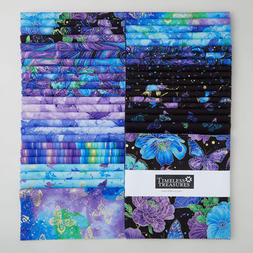 Evening Glow Metallic 10" Squares