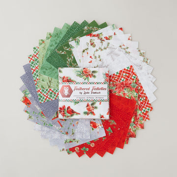 Feathered Festivities 5" Squares