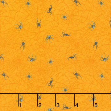 Dark Academia - Spiders Pumpkin Yardage