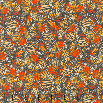 Monarch Meadow - Packed Butterfly Wings Multi Yardage