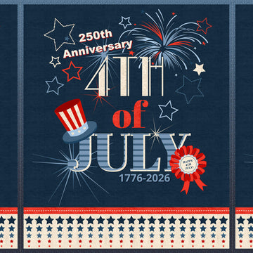 Stripes and Stars - Fourth of July Multi Panel