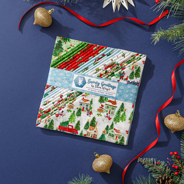 Snowy Greetings 10" Squares