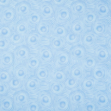 Cats Around Town - Zoomies Dusty Blue Yardage