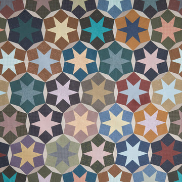 Perfect Points II - Stellar Dusk 108" Wide Backing