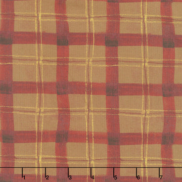 The Plaid One - Proper Plaid Cinnamon Yardage