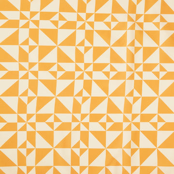Perfect Points - Windham Star Cheater Print Yellow Yardage
