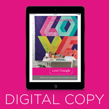 Digital Download - Love Triangle Quilt Pattern Primary Image