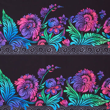 Vivid - Floral Border Jewel Yardage Primary Image