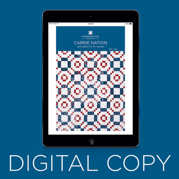 Digital Carrie Nation Quilt Pattern by Missouri Star Primary Image